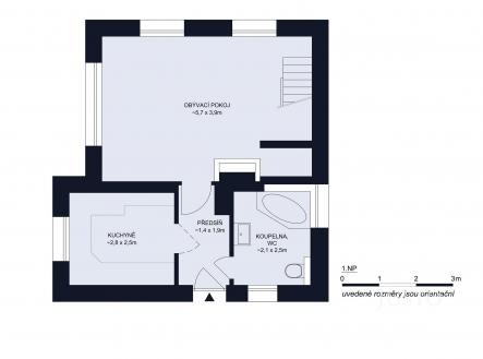 Prodej chaty/rekreačního objektu, 75 m²