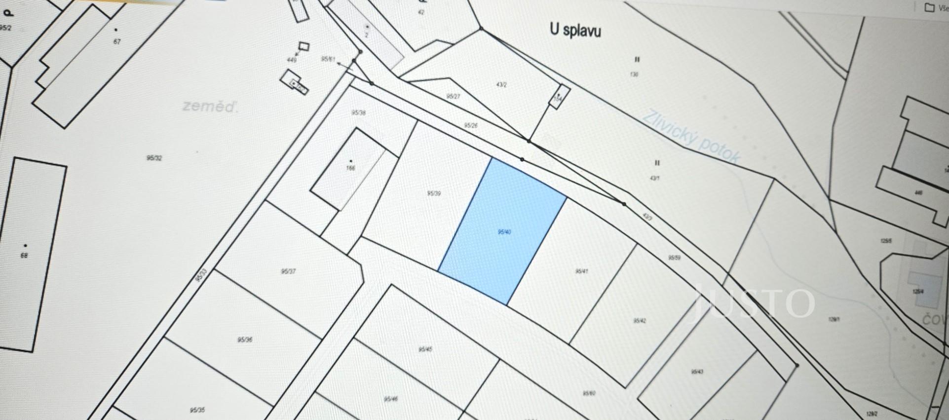 Prodej stavebního pozemku 1280 m²