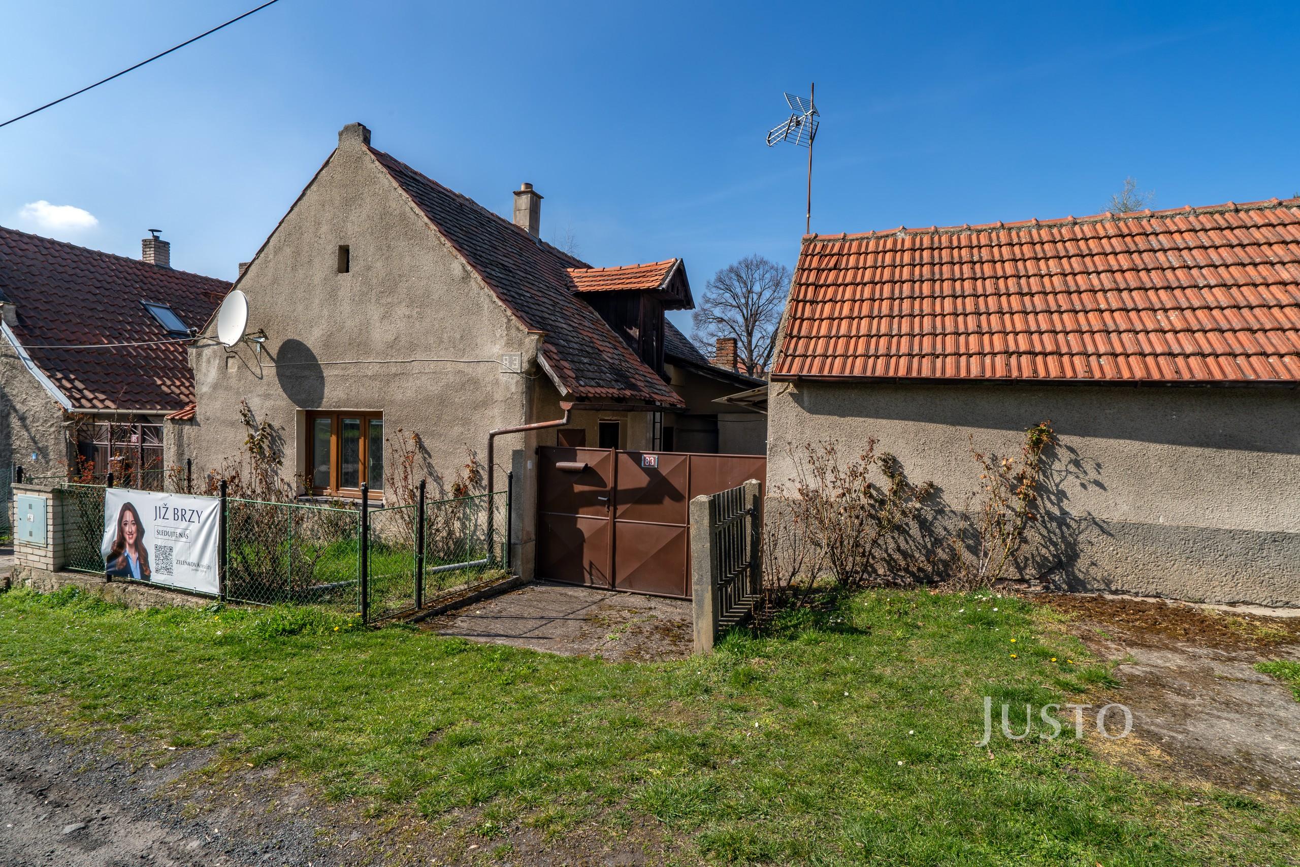 Prodej rodinného domu 51 m² s pozemkem 957 m²