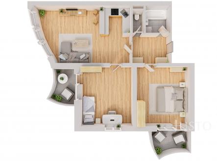 Prodej bytu, 3+kk, 88 m²