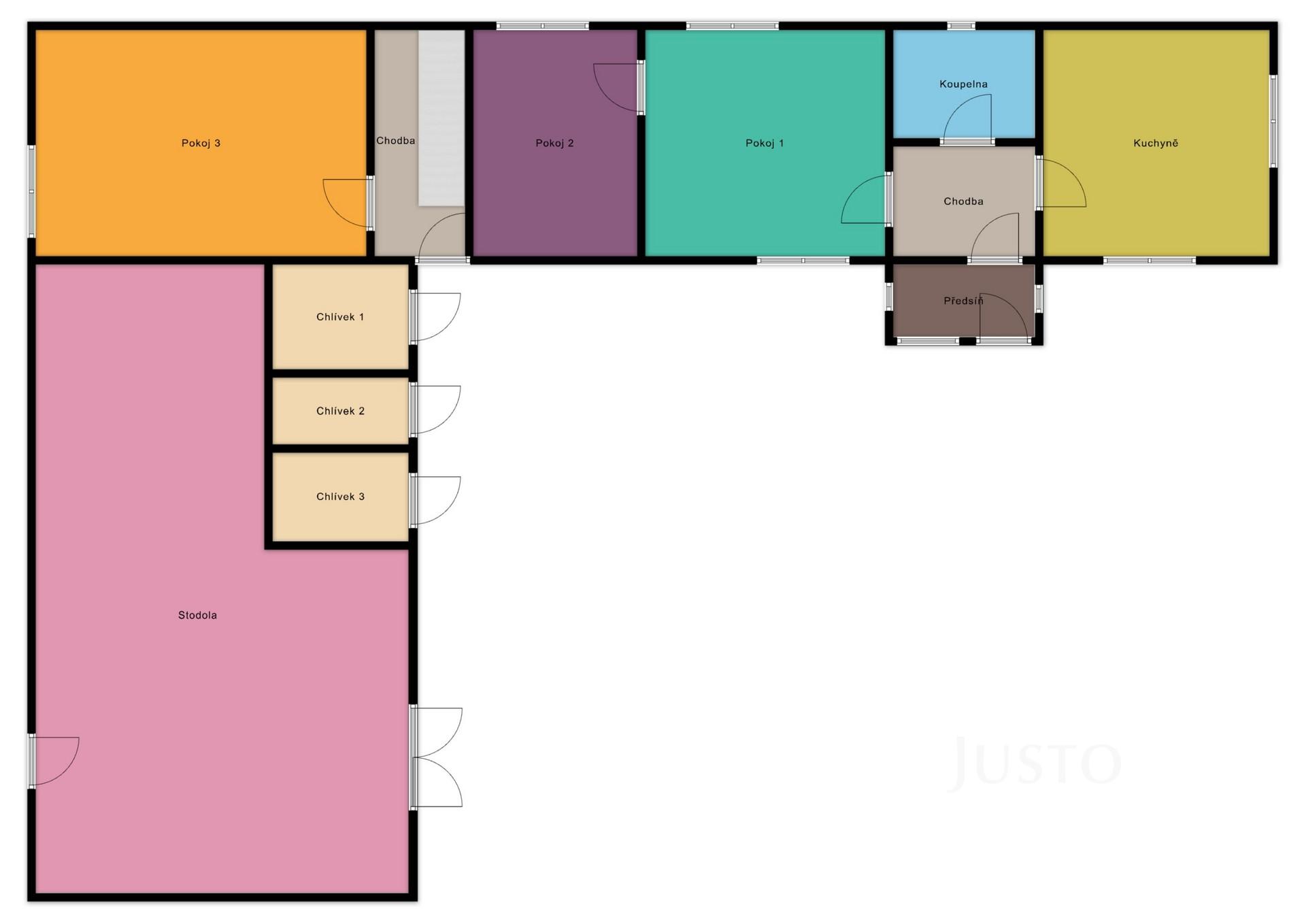 Prodej chalupy 90 m² s pozemkem 6767 m²