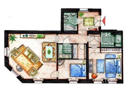 Pronájem bytu, 3+1, 83 m²