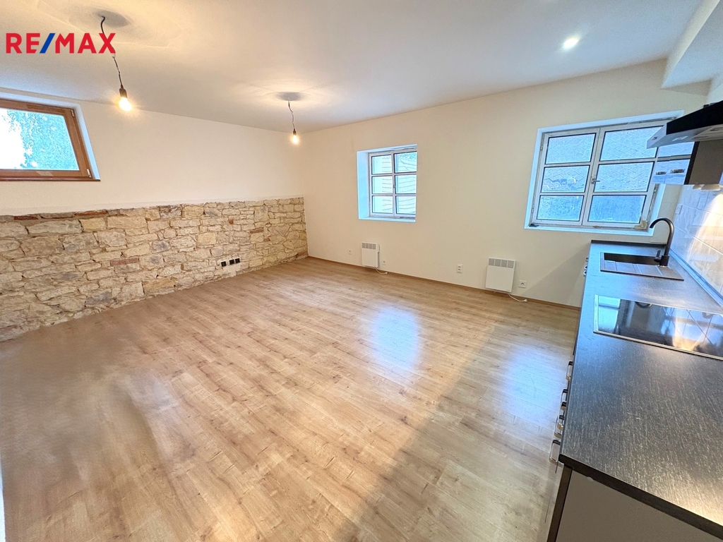 Obývací pokoj s kuchyňským koutem