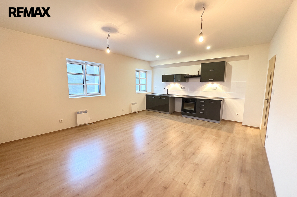 Obývací pokoj s kuchyňským k