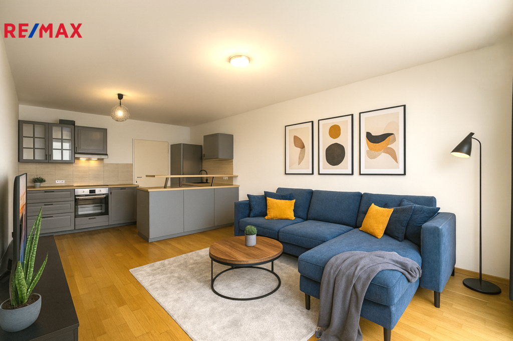 Obývací pokoj - počítačová animace možného zařízení