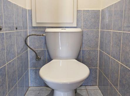 Samostatná toaleta.