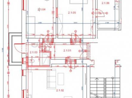 Pronájem bytu, 3+kk, 86 m²