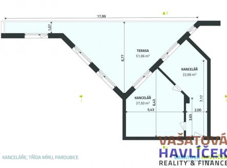 Prodej - kanceláře, 101 m²