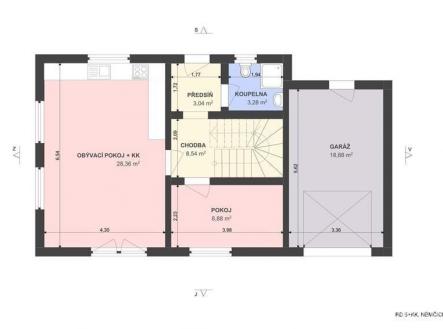 Pronájem domu/vily, 101 m²