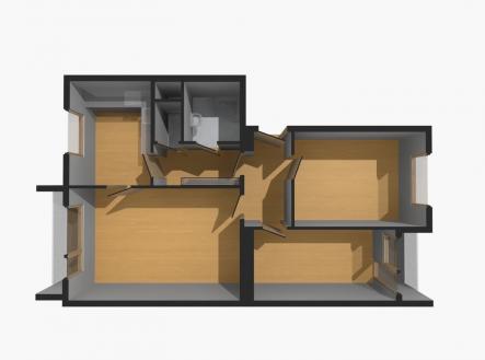 Prodej bytu, 3+1, 74 m²