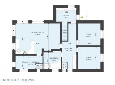 Prodej domu/vily, 154 m²