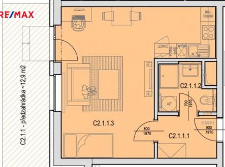 Prodej bytu, 1+kk, 37 m²