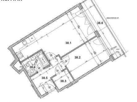 Pronájem bytu, 2+kk, 66 m²