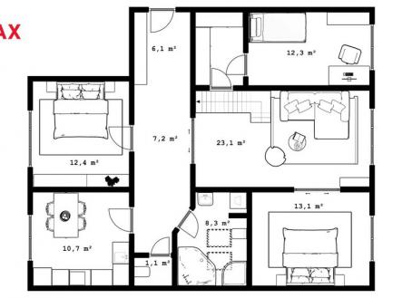 Prodej bytu, 4+1, 120 m²