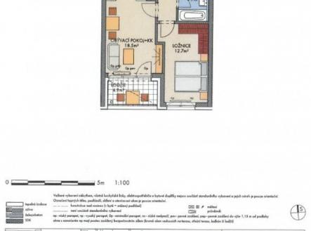 Prodej bytu, 2+kk, 42 m²