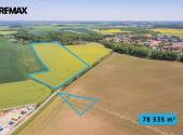 Prodej pozemku pro komerční výstavbu, 78 535 m²