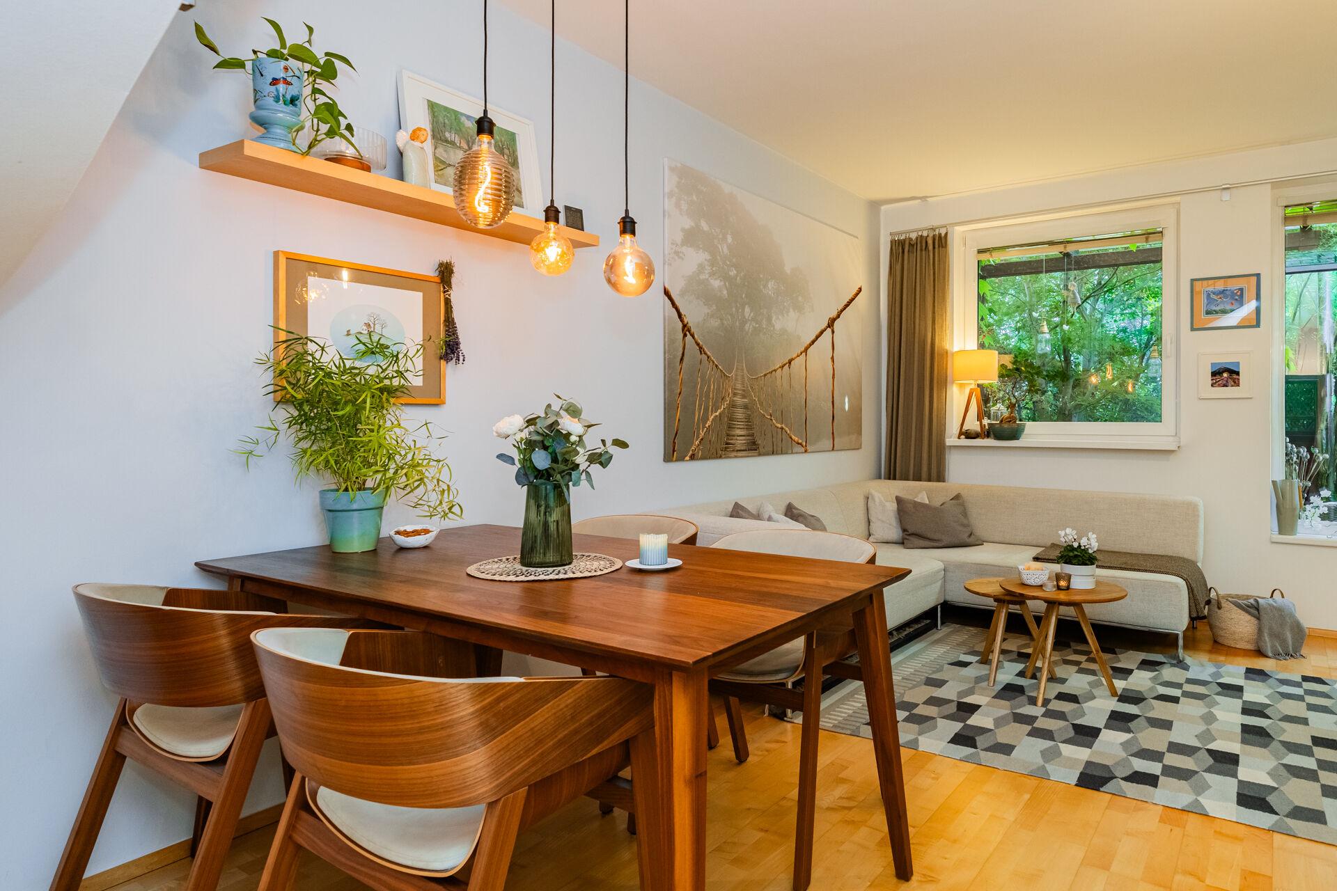 Prodej bytu 4kk, 94 m2, se zahradou a parkováním, ulice Nad Okrouhlíkem, Praha 8