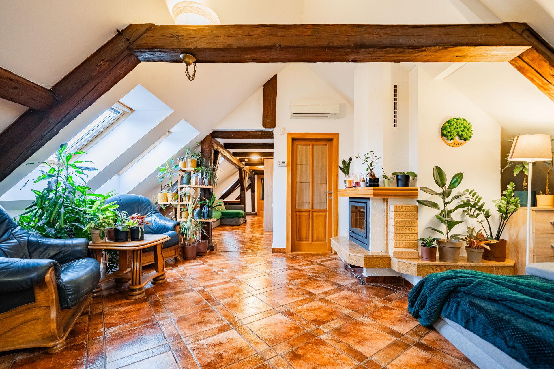 Jednotka 1 - obývací pokoj