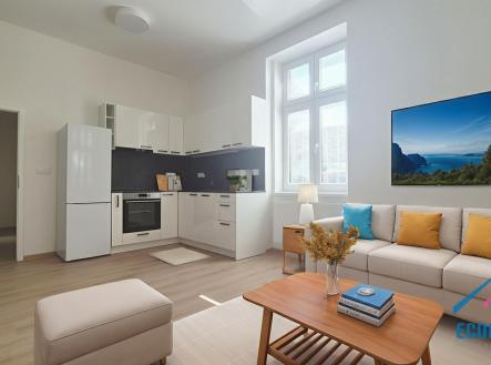 Pronájem bytu, 2+kk, 43 m²