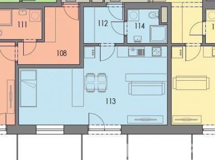 Prodej bytu, 1+kk, 39 m²