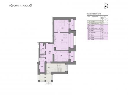 Prodej bytu, 3+kk, 93 m²