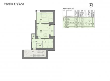 Prodej bytu, 3+kk, 78 m²