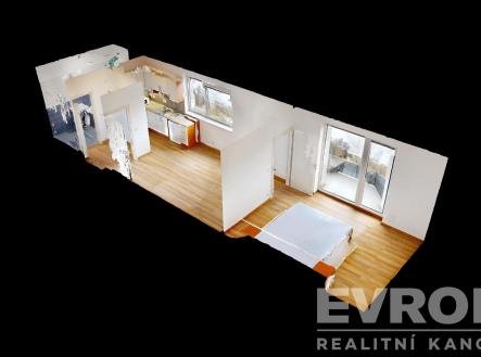 Prodej bytu, 2+kk, 43 m²