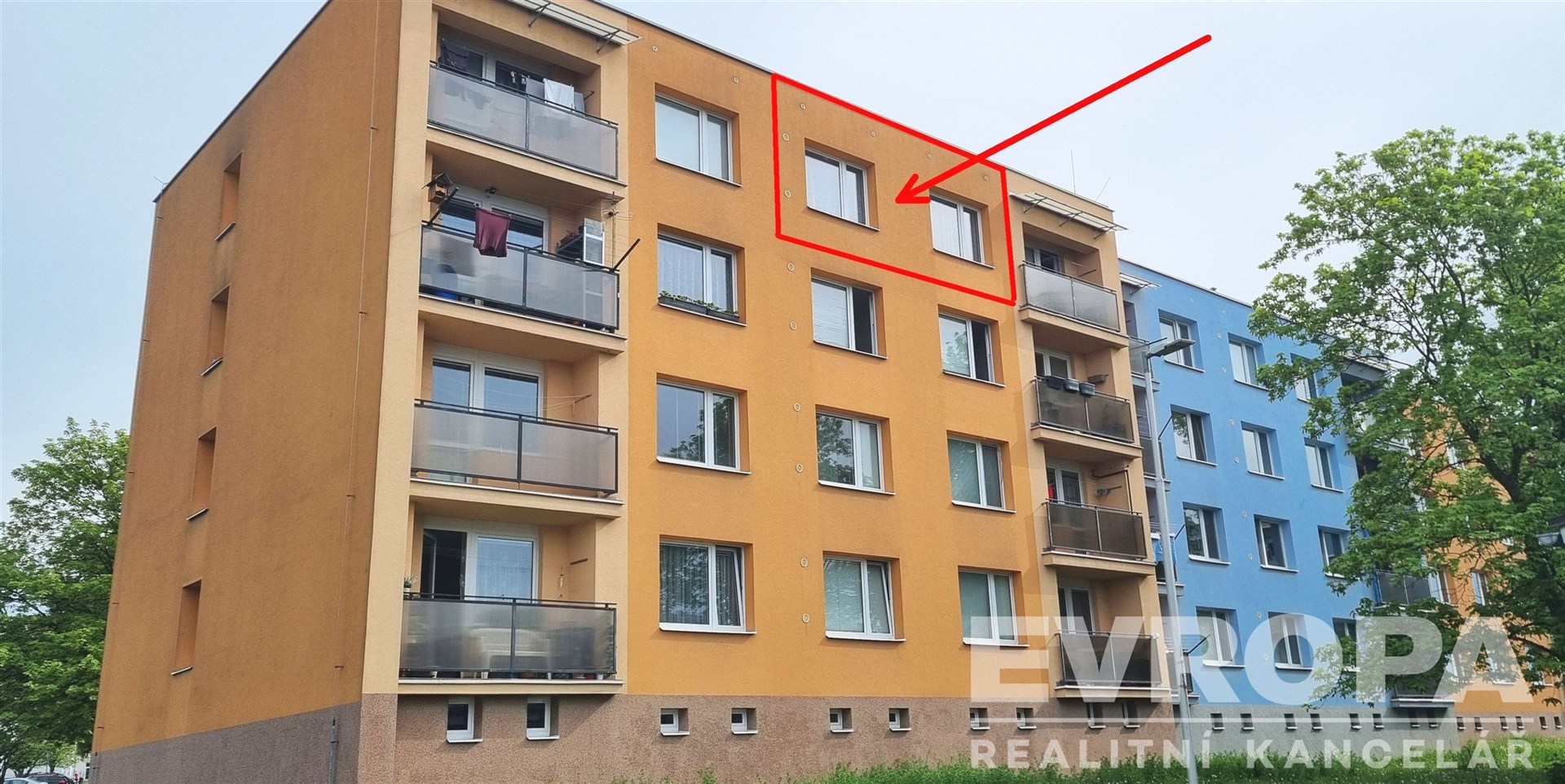 umístění bytu v domě