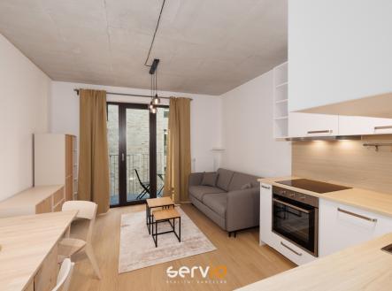 Pronájem bytu, 1+kk, 31 m²