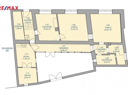 Prodej domu/vily, 58 m²