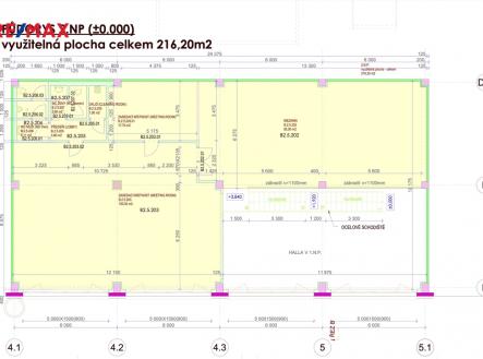 Pronájem kanceláře, 289 m²