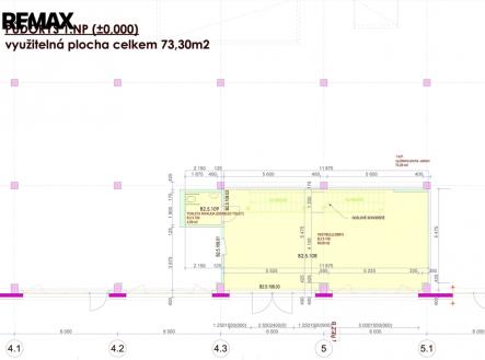 Pronájem kanceláře, 289 m²