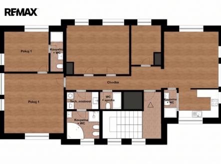 Pronájem kanceláře, 136 m²