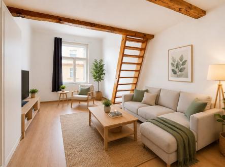 Pronájem bytu, 2+kk, 48 m²