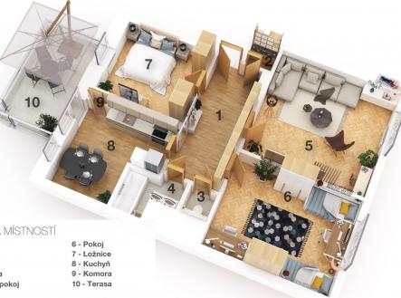 Prodej bytu, 3+1, 113 m²