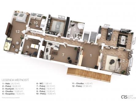 Prodej domu/vily, 544 m²