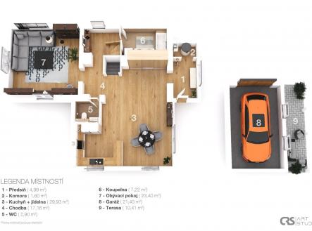 Prodej domu/vily, 157 m²