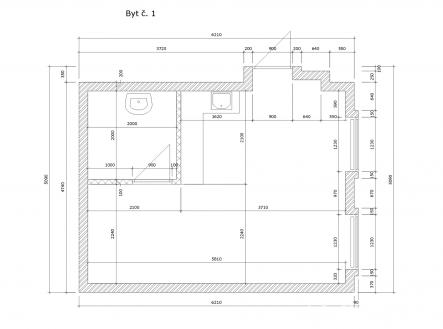 Prodej bytu, 3+kk, 56 m²