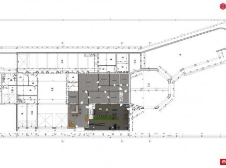 Pronájem - jiné, 1 045 m²