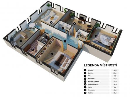 Pronájem kanceláře, 150 m²