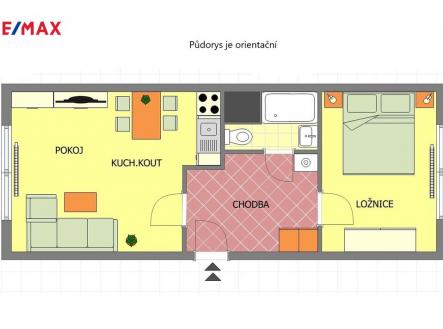 Prodej bytu, 1+1, 41 m²