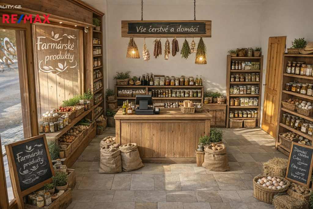 Vizualizace - farmářský obchod