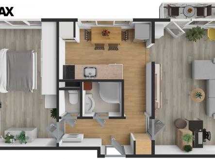 Prodej bytu, 2+1, 54 m²