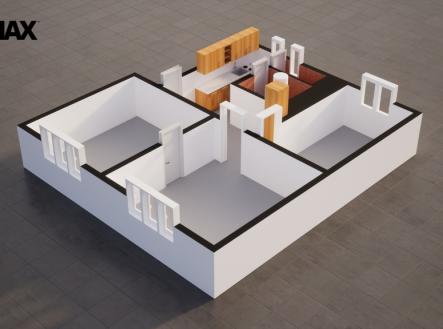 Prodej bytu, 2+1, 55 m²