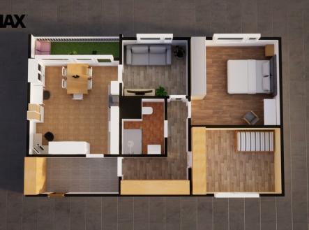 Prodej bytu, 3+1, 72 m²