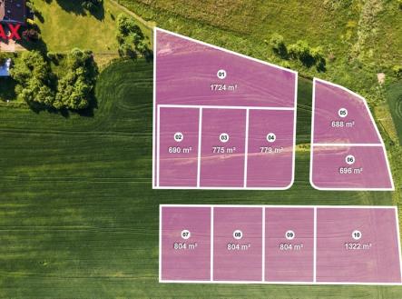 Prodej pozemku pro bydlení, 1 724 m²
