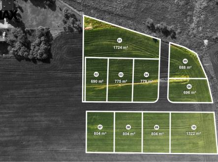 Prodej pozemku pro bydlení, 1 322 m²