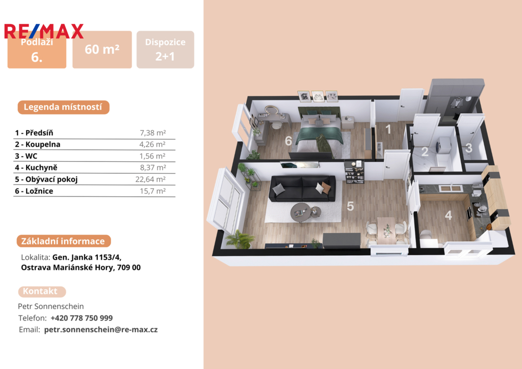 Gen. Janka 1153/4|Petr Sonnenschein|RE/MAX Centrum|+420 778 750 999