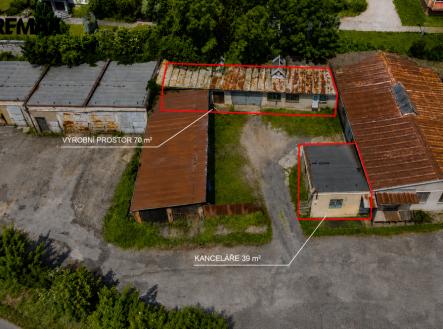 Pronájem výrobní prostory, 109 m²