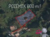 Prodej pozemku pro bydlení, 600 m²